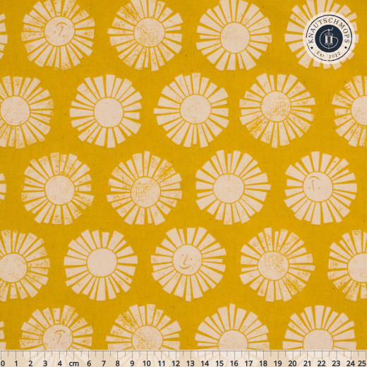 Cotton & Steel - By The Seaside II - Sunshine -  Golden Unbleached Fabric