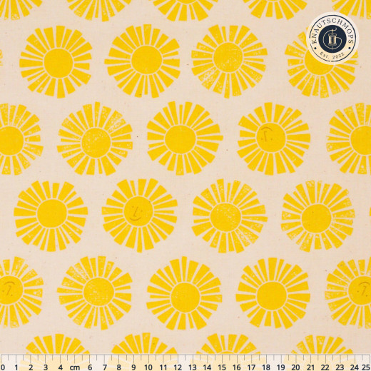 Cotton & Steel - By The Seaside II - Sunshine - Yellow Unbleached Fabric