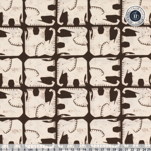 Cotton & Steel - Rising Sun - Jolly Elephant - Willow Fabric
