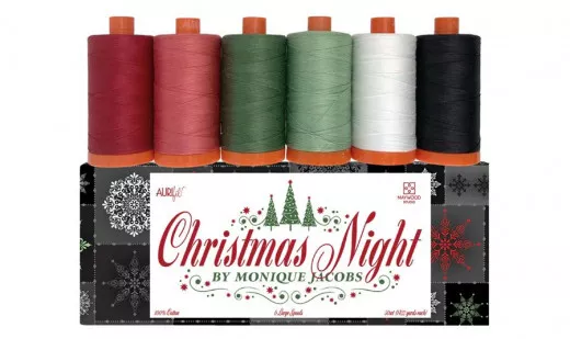 Aurifil 50wt Set - Christmas Night by Monique Jacobs