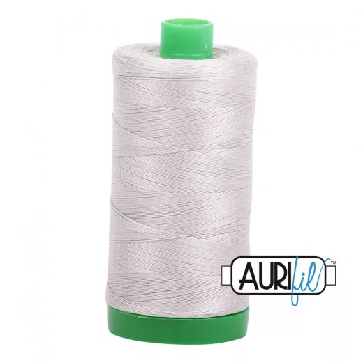 Aurifil 40wt Baumwollgarn - Moonshine (große Spule)