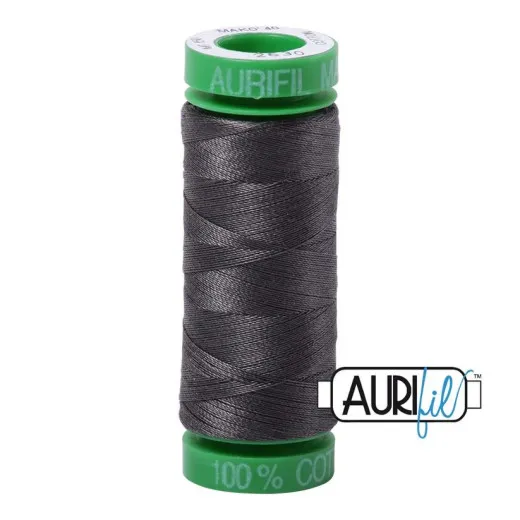 Aurifil 40wt Baumwollgarn - Dark Pewter