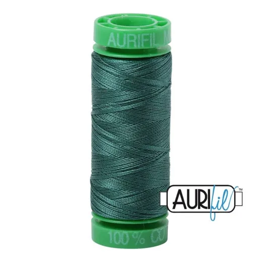 Aurifil 40wt Baumwollgarn - Turf Green Aurifil 40wt Baumwollgarn - Turf Green