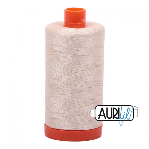 Aurifil 50wt Baumwollgarn - Light Sand