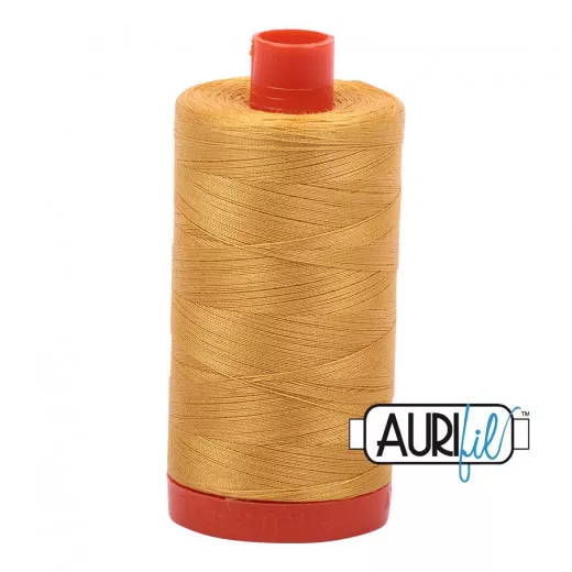 Aurifil 50wt Baumwollgarn - Tarnished Gold