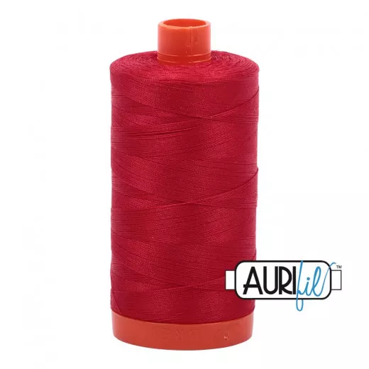 Aurifil 50wt Baumwollgarn - Red