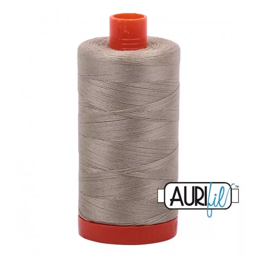 Aurifil 50wt Baumwollgarn - Stone