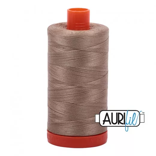 Aurifil 50wt Baumwollgarn - Linen