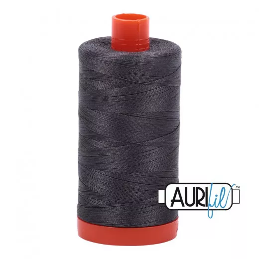 Aurifil 50wt Baumwollgarn - Pewter