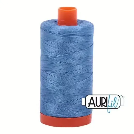 Aurifil 50wt Baumwollgarn - Light Wedgewood