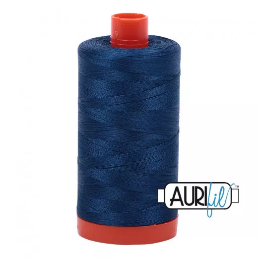 Aurifil 50wt Baumwollgarn - Medium Delft Blue