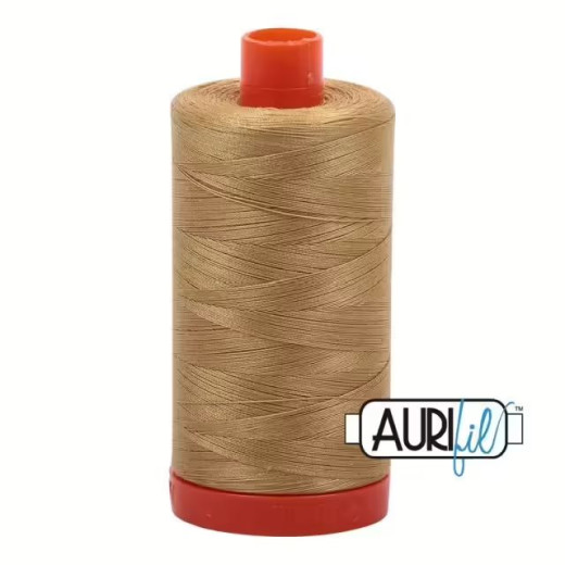 Aurifil 50wt Baumwollgarn - Light Brass