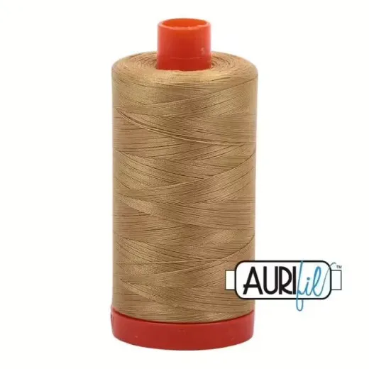 Aurifil 50wt Baumwollgarn - Light Brass
