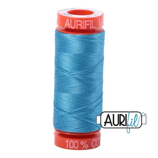 Aurifil 50wt Baumwollgarn - Bright Teal