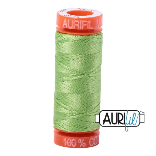 Aurifil 50wt Baumwollgarn - Shining Green