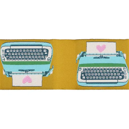 Ruby Star Society Webband 2" - Typewriters - Best of Melody Miller