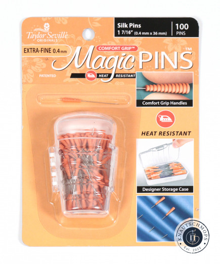 Taylor Seville Magic Pins - Silk Extra Fine Orange