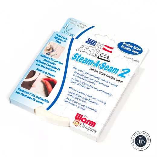 Warm Company Steam-A-Seam 2 Fusible Web Tape - 0,5 (ca. 1,3 cm)