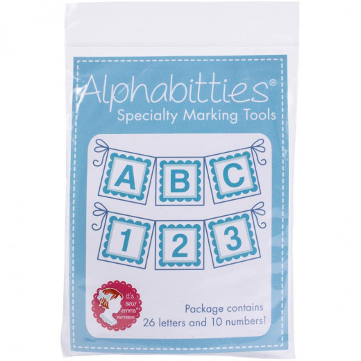 Its Sew Emma Alphabitties Pack - Blue