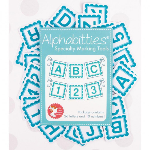 It's Sew Emma Alphabitties Pack - Blue