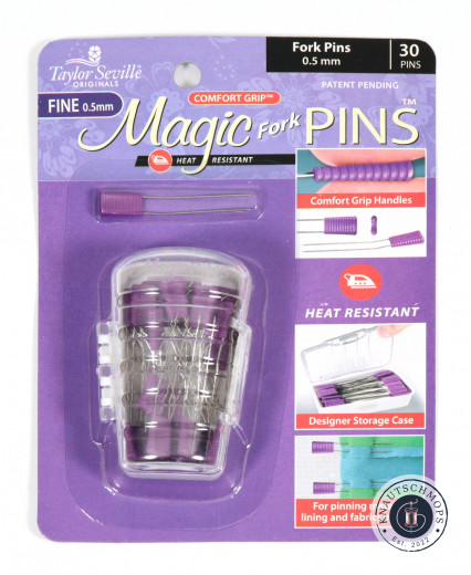 Taylor Seville Magic Fork Pins Fine Purple