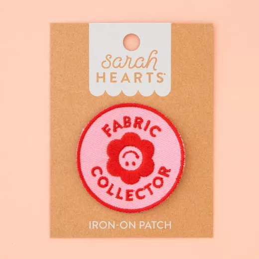 Sarah Hearts Aufnäher zum Aufbügeln - Fabric Collector