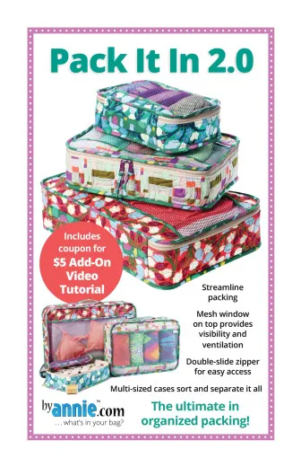 Schnittmuster ByAnnie's - Pack It In 2.0