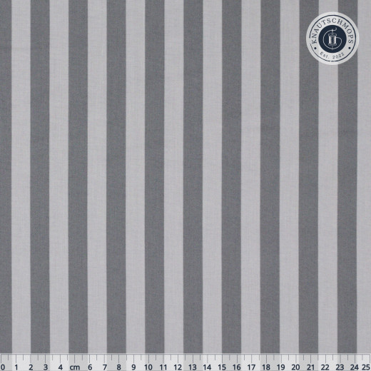 Tula Pink Baumwoll Designerstoff - True Color Graywork - Tent Stripe - Fog