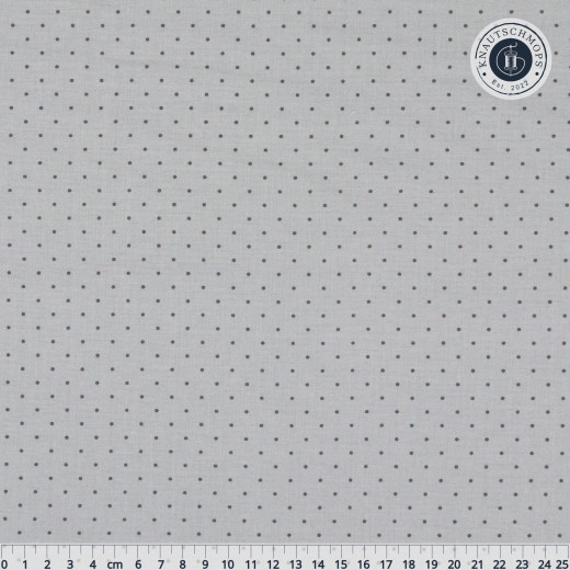 Tula Pink Baumwoll Designerstoff - True Color Graywork - Tiny Dots - Fog