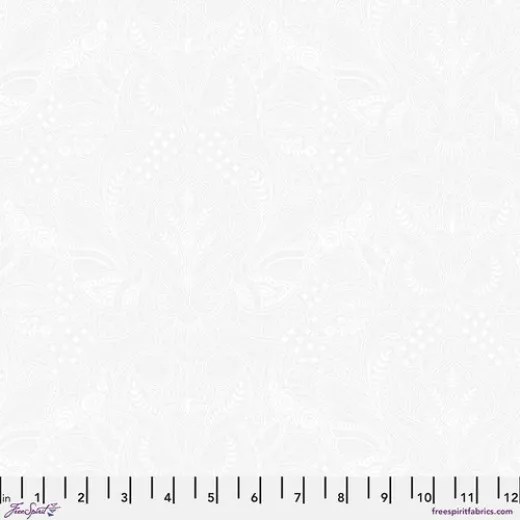 Tula Pink Baumwoll Designerstoff - True Colors - Ghost Owl - Paper