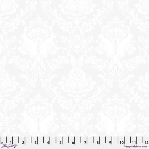 Tula Pink Baumwoll Designerstoff - True Colors - Ghost Bunny - Paper