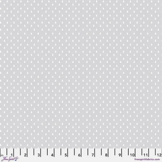 Tula Pink Baumwoll Designerstoff - True Colors - Ghost Droplettes - Whisper