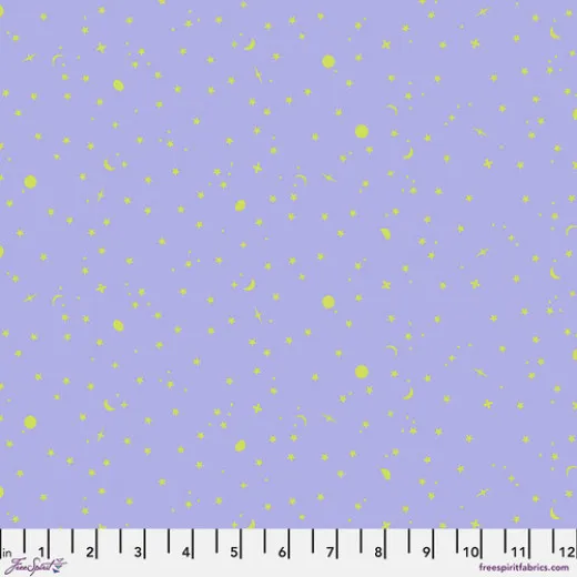 Tula Pink Baumwoll Designerstoff - True Colors - Space Sprinkles - Dream