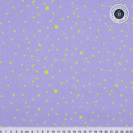 Tula Pink Baumwoll Designerstoff - True Colors - Space Sprinkles - Dream
