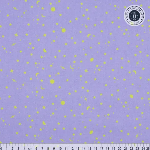 Tula Pink Baumwoll Designerstoff - True Colors - Space Sprinkles - Dream