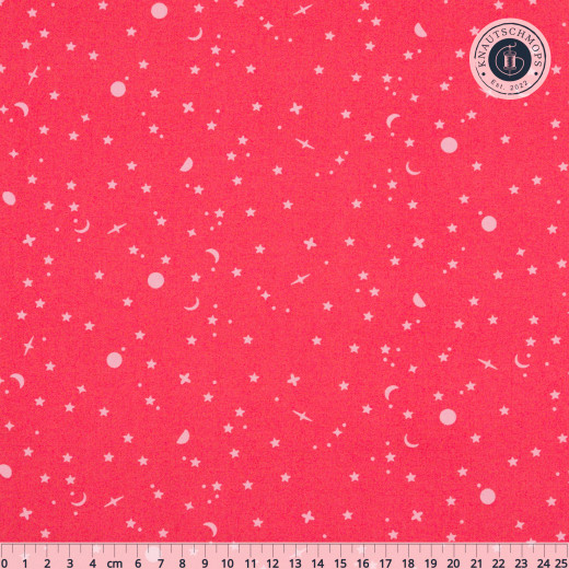 Tula Pink Baumwoll Designerstoff - True Colors - Space Sprinkles - Sunburn