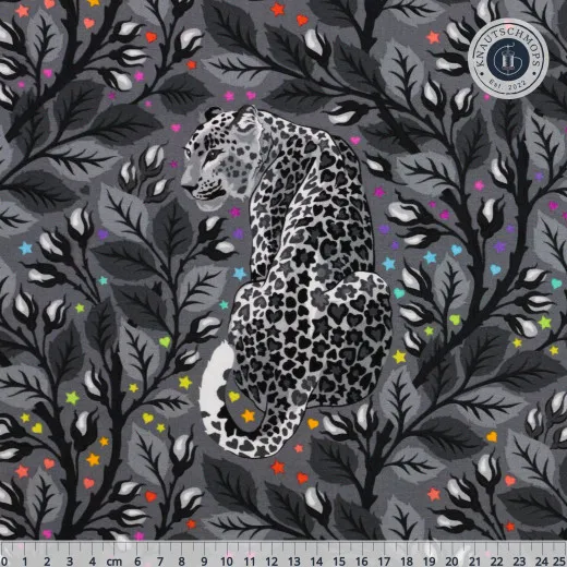 Tula Pink Baumwoll Designerstoff - Graywork - Birthmark - Shadow Tula Pink Baumwoll Designerstoff - Graywork - Birthmark - Shadow