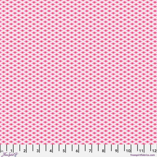 Tula Pink Baumwoll Designerstoff - Floral Reef - Lighthouse Windows - Delphine