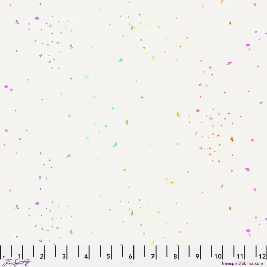 Tula Pink Baumwoll Designerstoff - Legendary - Iconic - Pearl