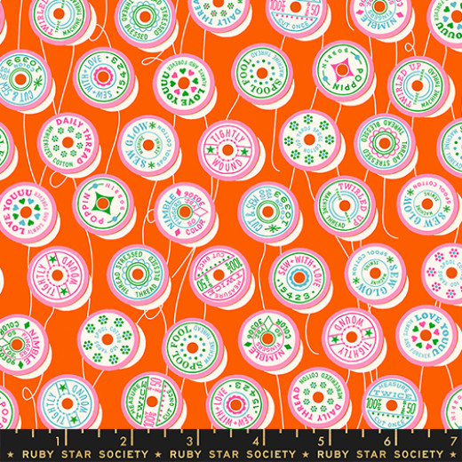 Ruby Star Society - Trinketry - Spools Novelty Sewing Notions Retro Thread - Goldfish