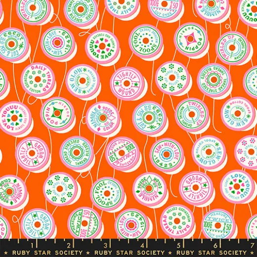 Ruby Star Society - Trinketry - Spools Novelty Sewing Notions Retro Thread - Goldfish