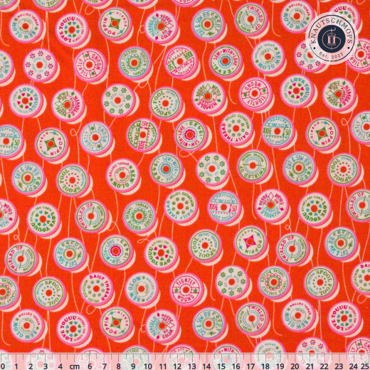 Ruby Star Society - Trinketry - Spools Novelty Sewing Notions Retro Thread - Goldfish