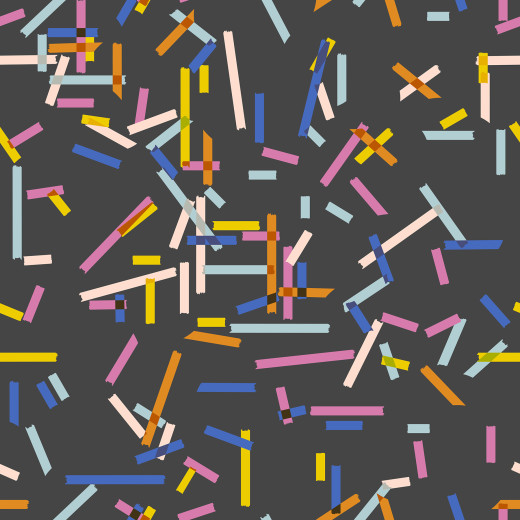 Ruby Star Society - Salutations - Washi Yardage - Soft Black