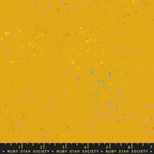 Canvas - Ruby Star Society Speckled - Goldenrod