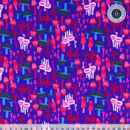 Ruby Star Society - Hello Alice - Mushroom Land Novelty Nature Kitsch - Blacklight