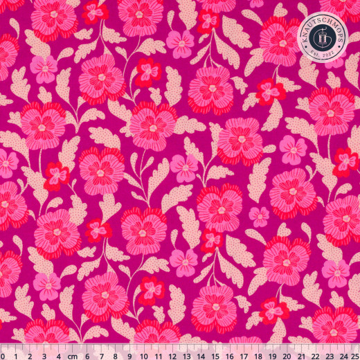Ruby Star Society - Hello Alice - Violets Florals Novelty - Berry