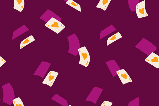 Ruby Star Society - Hello Alice - Falling Aces - Purple Velvet