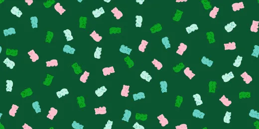 Ruby Star Society - Merry Happy - Merry Gummies Christmas Novelty Gummy Bears Jade