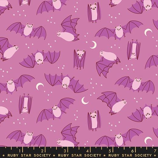 Ruby Star Society - Freaky Familiars - Fat Bats Novelty Bats Childrens - Heliotrope