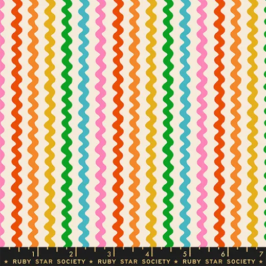 Ruby Star Society - 800 Notion - Ric Rac Novelty Retro Vintage Stripe - Shell Ruby Star Society - 800 Notion - Ric Rac Novelty Retro Vintage Stripe - Shell